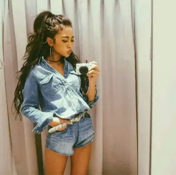 GYDA 원조 데님 웨스턴 올인원 S사이즈