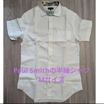 Paul Smith 반팔 셔츠 M 사이즈 화이트