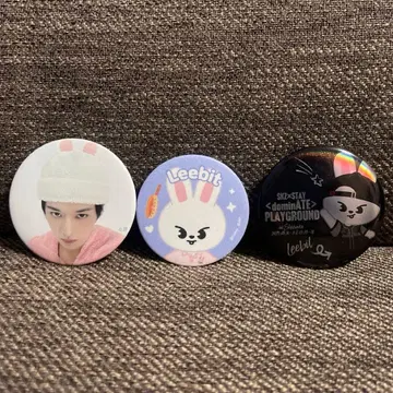 straykids 리노 캔뱃지 3개 세트