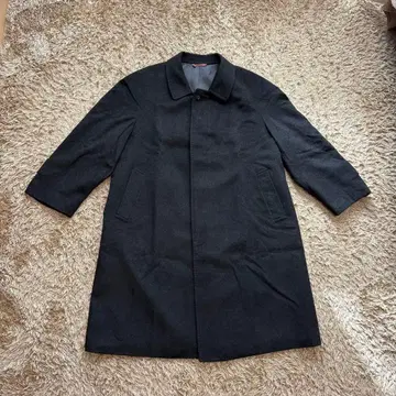 [ 새상품급 ] 캐시미어 100% 코트 블랙