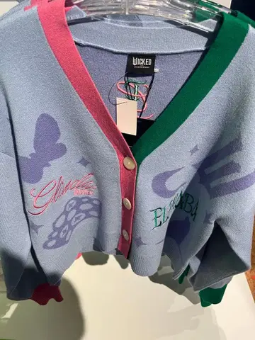 USJ 한정판 위키드 니트 가디건 여성용 L 사이즈