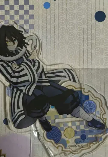 귀멸의 칼날 아크릴 마스코트 아크릴 스탠드 이구로 오바나이