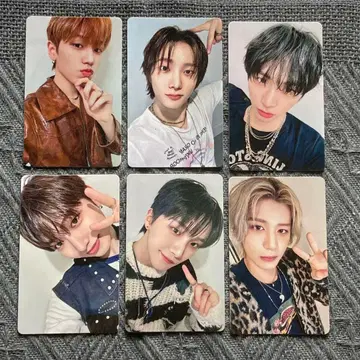 BOYNEXTDOOR 미야기 센다이 회장 한정판 FC 트레이딩 카드 6장