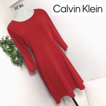 캘빈클라인 Calvin Klein 빨간색 원피스 14