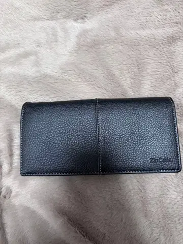 가죽 장지갑 블랙