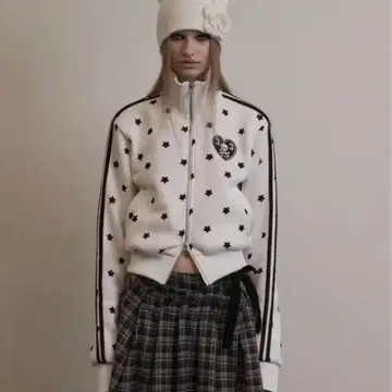 MUSINSA set up exe star sporty zip up