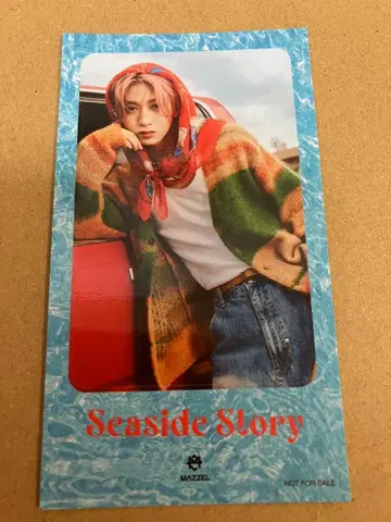 MAZZEL NAOYA Seaside Story IC카드 스티커