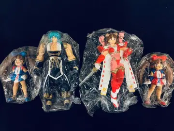 NEOGEO 신황권 게임 캐릭터 피규어 4체 세트