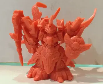 반다이 초절정! 거대 변신 SD 건담 중장 기가 토르기스 빨간색