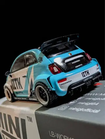 MINI GT LB-WORKS x Abas Works Abarth 595