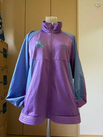 Sergio Tacchini 트랙 자켓 블루 x 퍼플