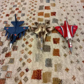 전투기 미니어처 모델 3대 세트