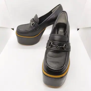 새상품급 ANDGEEBEE 통굽 비트 로퍼