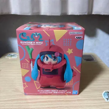 GUNDAM x 하츠네 미쿠 피규어 샤아 자쿠 Ver.