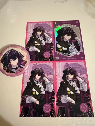 사에키 잇테츠 오리엔스 x 산리오 폴라로이드 레어 캔뱃지