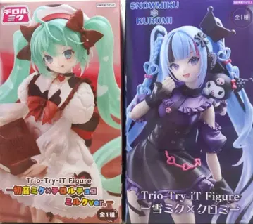 Trio-Try-iT 피규어 티롤리안 미쿠 유키 미쿠 & 쿠로미 세트