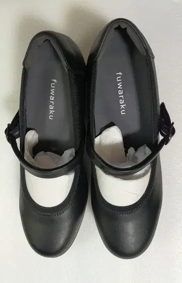 신발 펌프스 fuwaraku 24.5 통굽 스트랩