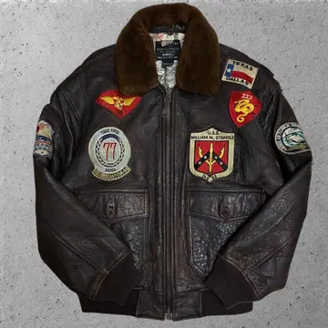 [ 레어 ] 아비렉스 G-1 플라이트 가죽 자켓 탑건