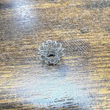 연꽃 디자인 바디 피어싱 0.6cm