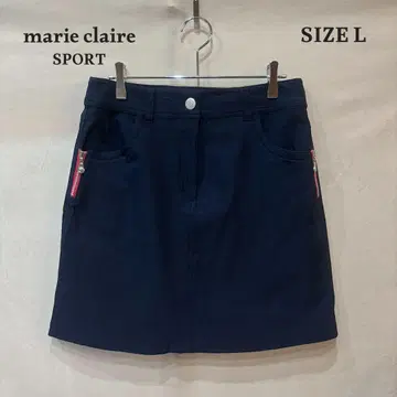 마리끌레르 SPORT 골프 스트레치 A라인 스커트 L