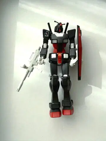 건담 프라모델 축구 HG RX-78-2 건담 J리그 Ver. 완성품 블랙