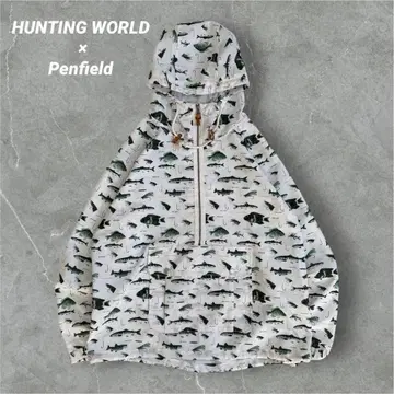 HUNTING WORLD Penfield 나일론 자켓 아노락 L