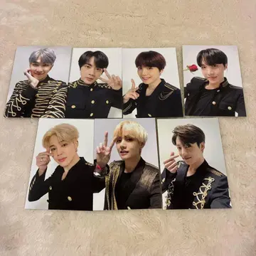 BTS LOVE YOURSELF 코인 파우치 트레이딩 카드 미니 사진