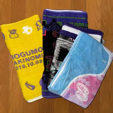 ZUTOMAYO 타월 4개 세트