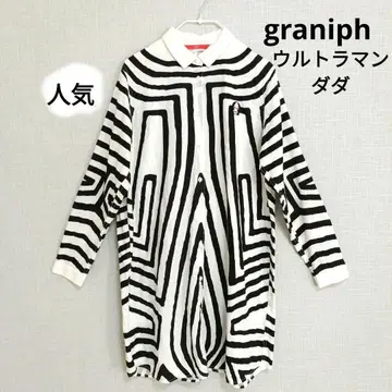 [ 인기 ] graniph 그라니프 울트라맨 다다 긴팔 셔츠 원피스