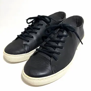 컨디션 최상 Recipe 레시피 가죽 스니커즈 블랙 22.5cm