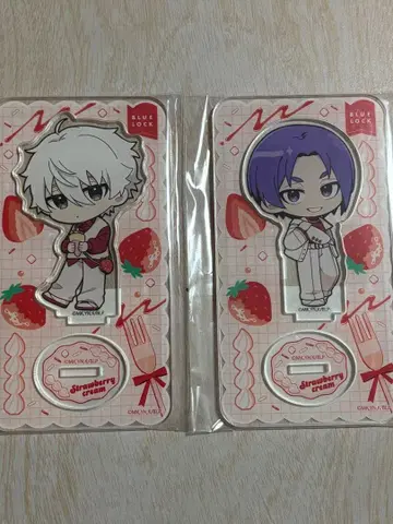 블루 록 나기 세이시로 미카게 레오 스트로베리 크림 아크릴 스탠드