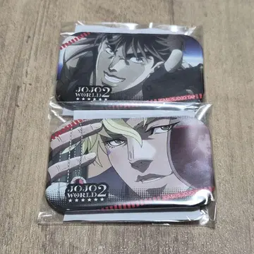 JOJO WORLD 2 죠죠와 카도마루 캔뱃지 죠셉 시저