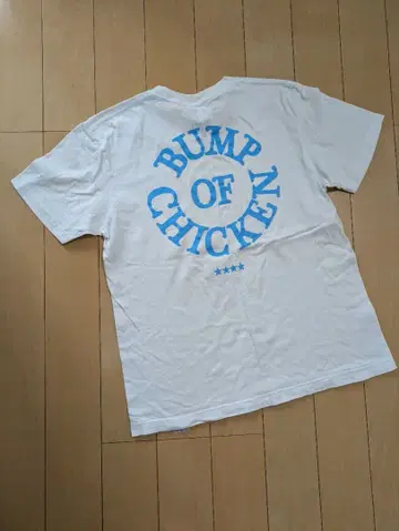 BUMP OF CHICKEN 서클 로고 T셔츠 M 화이트