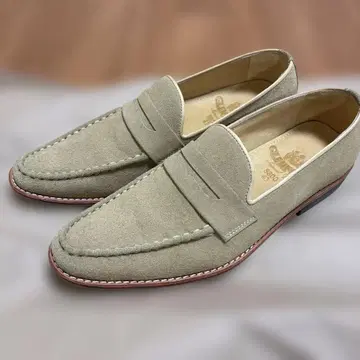 글렌포드 스웨이드 로퍼 베이지