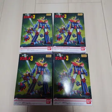 반다이 잠보트 3 프라모델 4개 세트