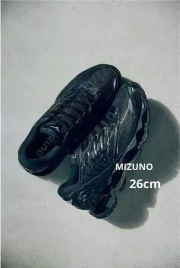 MIZUNO 웨이브 프로페시 LS 블랙 스니커즈