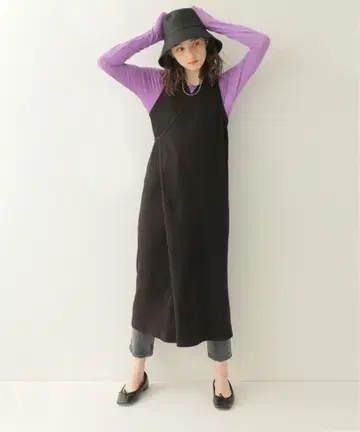 BASERANGE 홀터넥 원피스