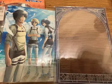 진격의 거인 케이스 포함 브로마이드 엘렌 미카사 알민