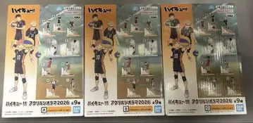 하이큐 아크릴 디오라마 2026 A B C 3개 세트 미개봉