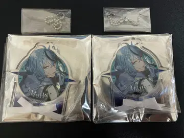 OVER REQUIEMZ 오버렉 리본 타이 아크릴 키링 모리 2종