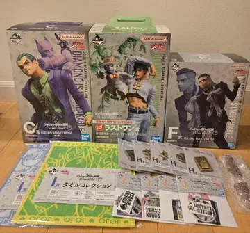 제일복권 죠죠 죠죠의 기묘한 모험 라스트 원 C상 F상 기타 세트