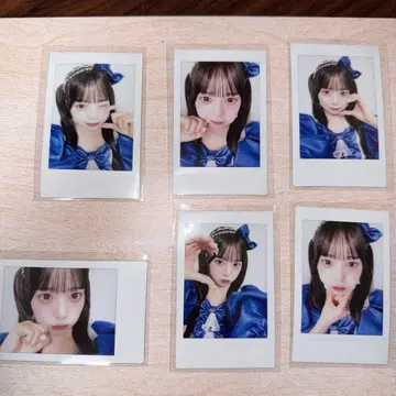 마스다 아야노 프린트 폴라로이드 6장 세트 덤 포함