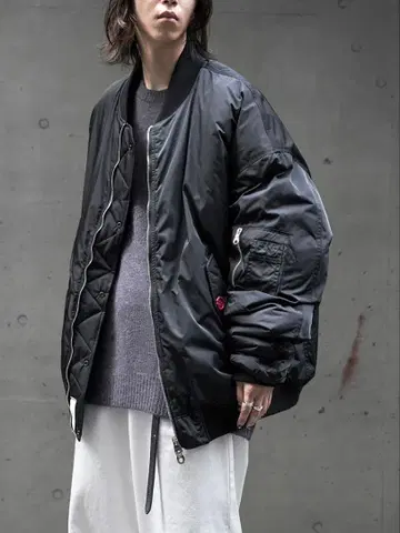 shinya kozuka 봄버 자켓 ma1