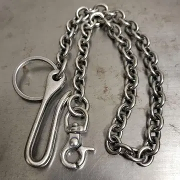 놋쇠 은도금 훈증 마루코반 9mm 지갑 체인 빈티지 낚시 바늘