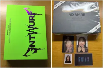 NMIXX 앨범 CD 트레이딩 카드 한정판 ad mare entwurf