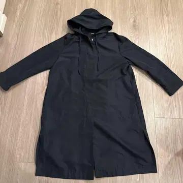 질 샌더 네이비 모즈 코트 스프링 코트