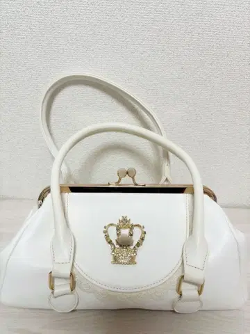 3/7까지 BABY 왕관 가마구치 Bag 화이트