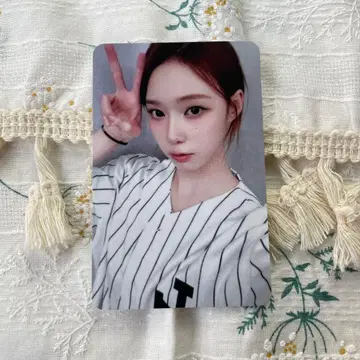 aespa 윈터 야구 유니폼 트레이딩 카드 Better Things