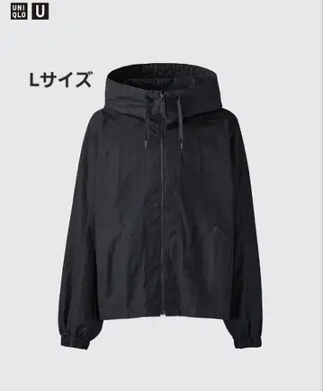 UNIQLO U 유니클로 후디드 블루종 L