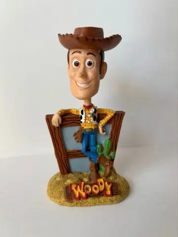 [레트로] 토이 스토리 우디 보블헤드 목인형 피규어